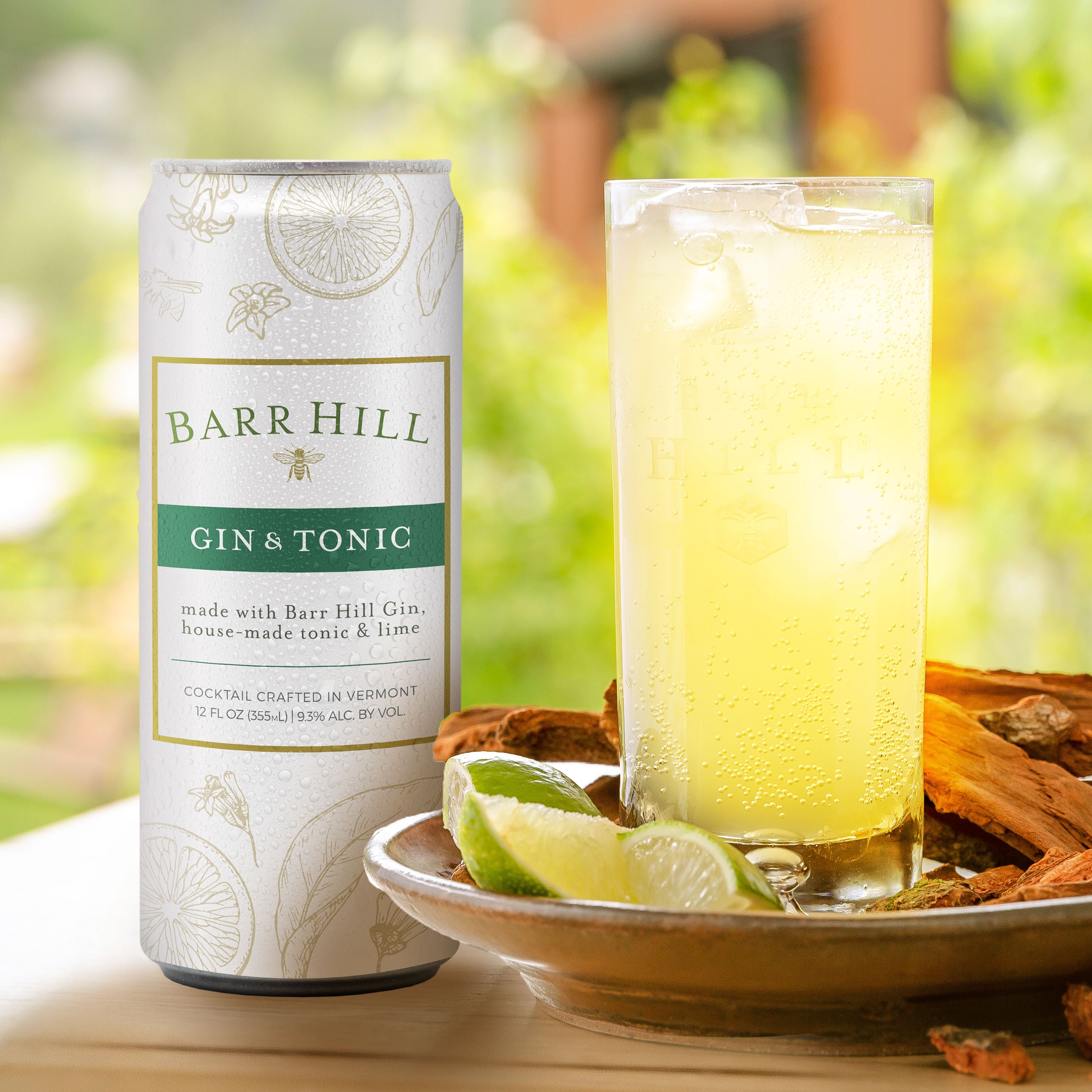 Barr Hill Gin & Tonic 4-Pack