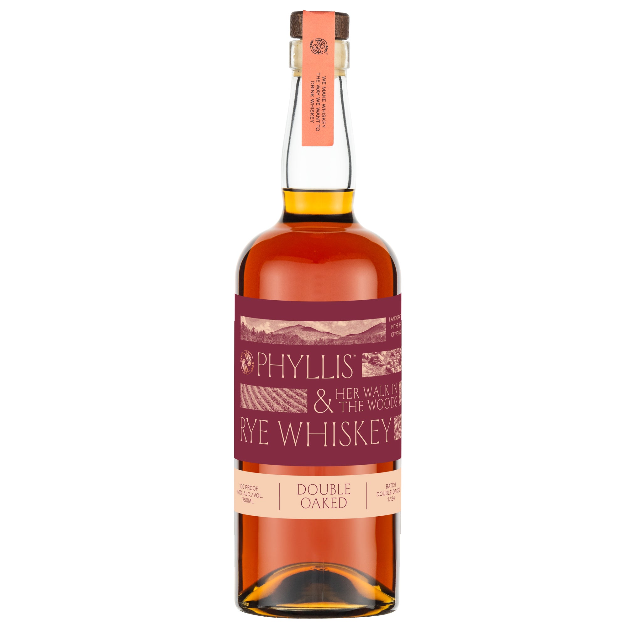 PHYLLIS & HER WALK IN THE WOODS RYE WHISKEY SERIES Double Oaked