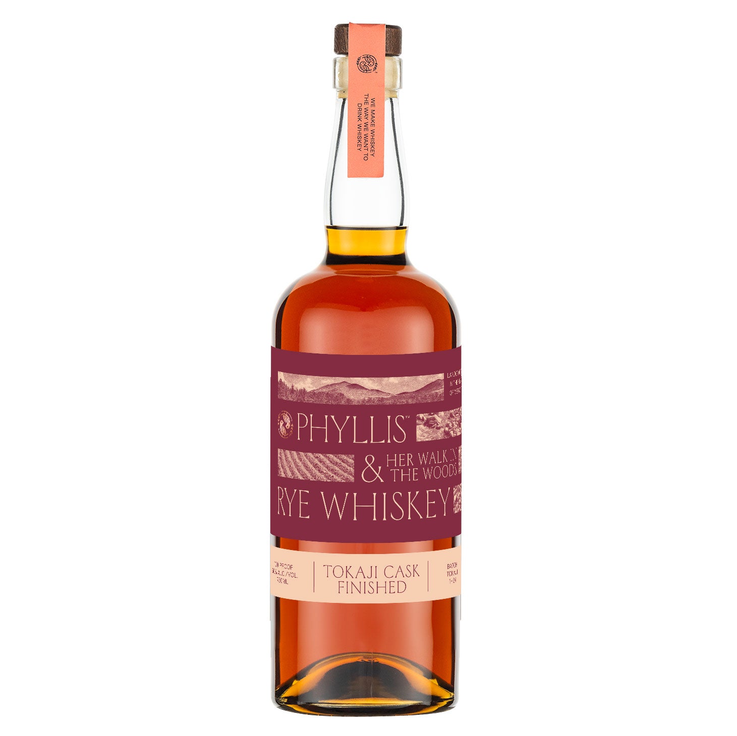 PHYLLIS & HER WALK IN THE WOODS RYE WHISKEY SERIES Tokaji Cask Finished